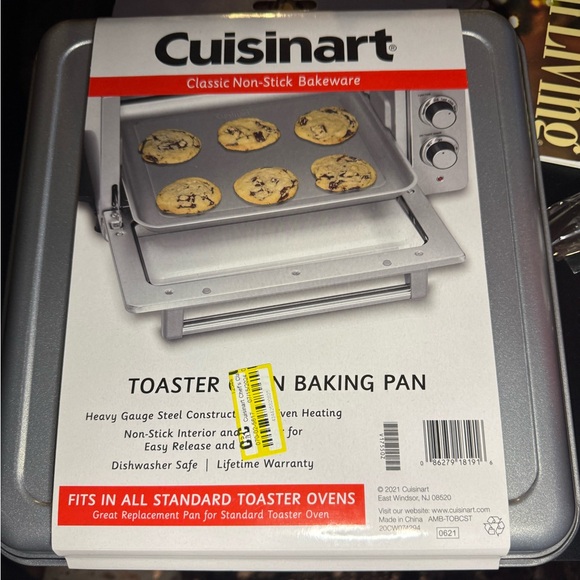 Brand New Cuisinart Chef's Classic Non-Stick Toaster Oven Baking Pan - Picture 4 of 5